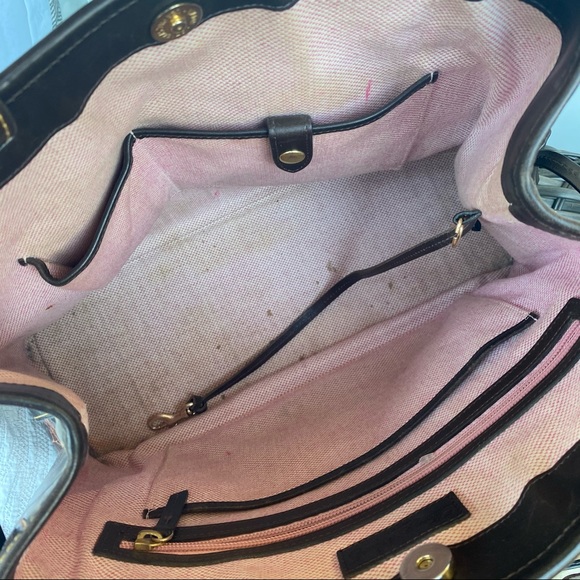 SOLD DOONEY & Bourke croc embossed leather bag - Picture 15 of 16